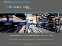 metallbau-reiher.de Webseite Vorschau
