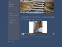 metallbau-schwaiger.de Webseite Vorschau
