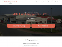 metallbau-wojan.de Webseite Vorschau