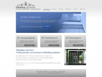 metallbau-zerreich.de Webseite Vorschau