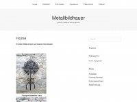 metallbildhauer.de Webseite Vorschau