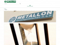 metallon.at Webseite Vorschau