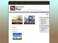 metallwerkstatthaas.at Webseite Vorschau