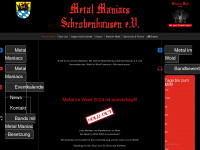 metalmaniacs-sob.de Webseite Vorschau