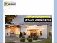 metawe-werkzeugbau.de Webseite Vorschau