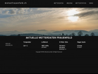 meteofrauenfeld.ch Webseite Vorschau