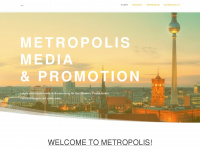 metropolispromotion.de Webseite Vorschau