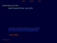metropolitan-zurich.ch Webseite Vorschau