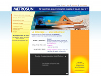 metrosun.ch Webseite Vorschau