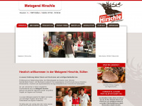 metzgerei-hirschle.de Webseite Vorschau