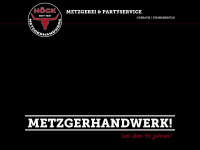 metzgerei-hoeck.de Webseite Vorschau