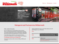 metzgerei-wildermuth.de Webseite Vorschau