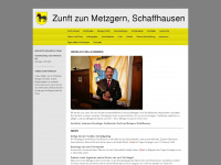 metzgerzunft.ch Webseite Vorschau