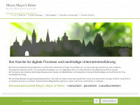 meyer-mayer.de Webseite Vorschau