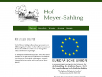 meyer-sahling.de Webseite Vorschau