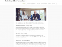 meyermeyer.ch Webseite Vorschau