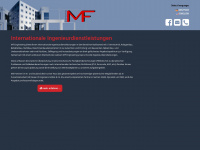 mf-engineering.de Webseite Vorschau