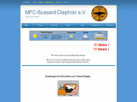 mfc-bussard-diepholz.de Webseite Vorschau