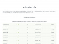 mfswiss.ch Webseite Vorschau