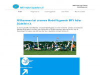 mfv-adler.de Webseite Vorschau