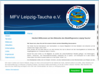 mfv-taucha.de Webseite Vorschau