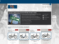 mg-bike.de Webseite Vorschau