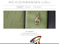 mg-kleinwangenlieli.ch Webseite Vorschau