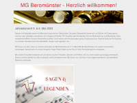 mgberomuenster.ch Webseite Vorschau