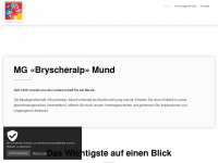 mgbryscheralp.ch Webseite Vorschau