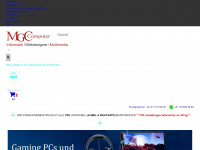 mgc-computer.ch Webseite Vorschau