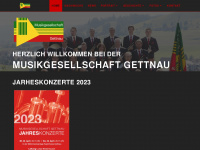 mggettnau.ch Webseite Vorschau