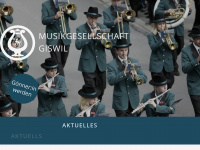 mggiswil.ch Webseite Vorschau
