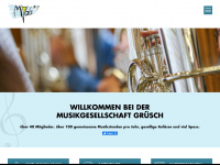 mggruesch.ch Webseite Vorschau