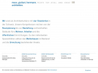 mgh.ch Webseite Vorschau