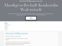 mgk-walenstadt.ch Webseite Vorschau