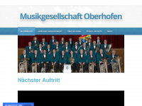 mgoberhofen.ch Webseite Vorschau