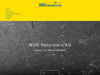 mgs-naturstein.ch Webseite Vorschau
