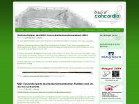 mgv-concordia-nw.de Webseite Vorschau