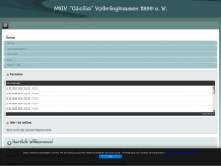 mgv-volkringhausen.de Webseite Vorschau