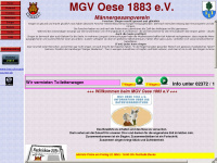 mgvoese.de Webseite Vorschau