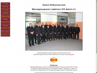 mgvliederkranz-asbach.de Webseite Vorschau