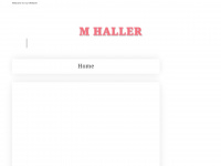 mhaller.de Webseite Vorschau