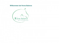 mhb-horsebalance.de Webseite Vorschau