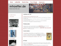 mhoefler.de Webseite Vorschau