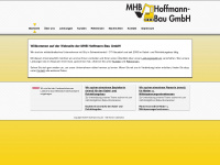 mhoffmann-bau.de Webseite Vorschau