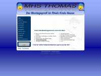 mhs-thomas.de Webseite Vorschau