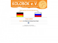 kolobok-ev.de Webseite Vorschau