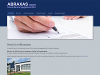 abraxas-steuerberatung.de Webseite Vorschau