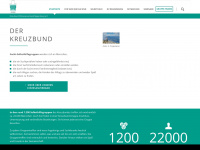 kreuzbund-regensburg.de Webseite Vorschau