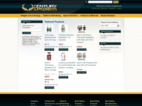 centurysupplements.com Webseite Vorschau